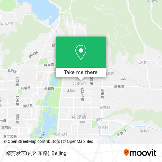 精剪发艺(内环东路) map