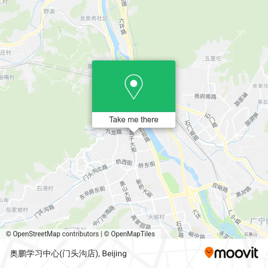 奥鹏学习中心(门头沟店) map