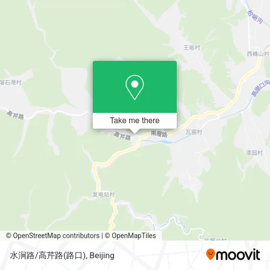 水涧路/高芹路(路口) map