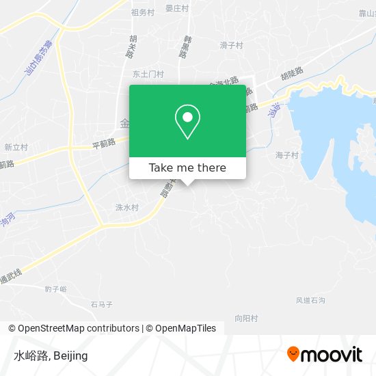 水峪路 map