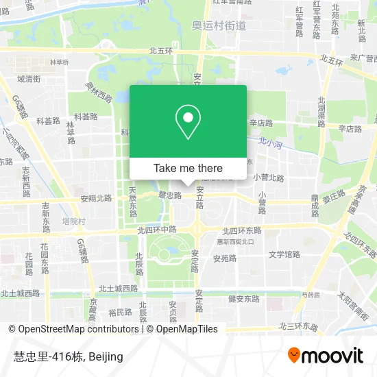 慧忠里-416栋 map