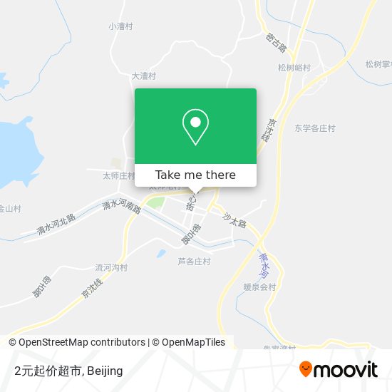 2元起价超市 map
