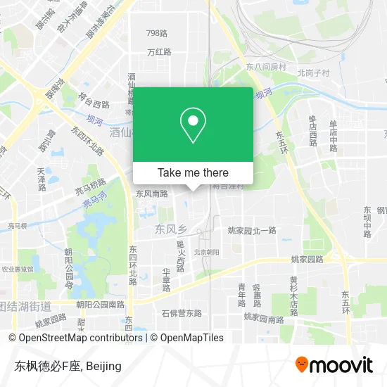 东枫德必F座 map