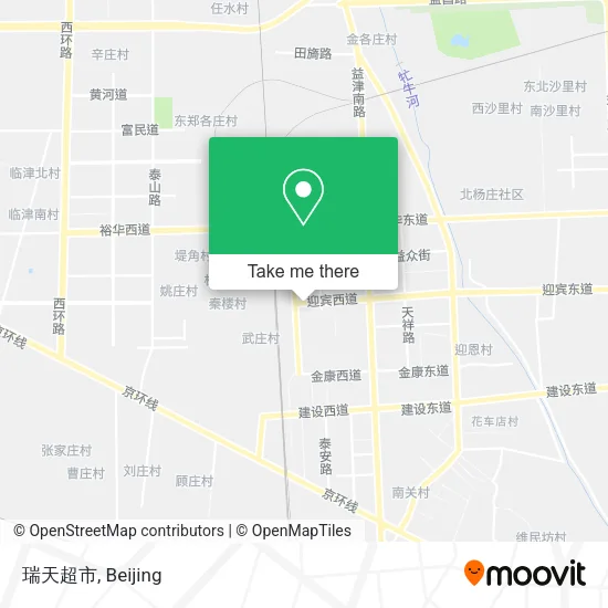 瑞天超市 map