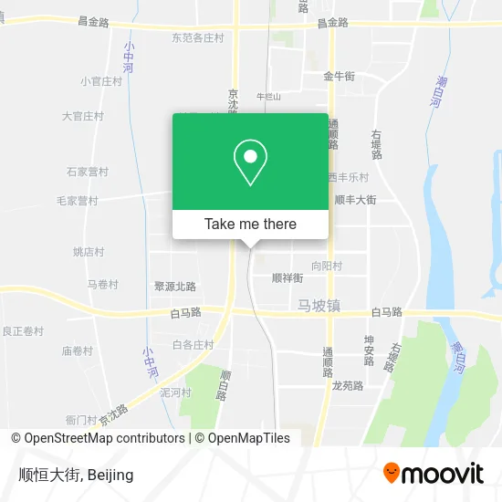 顺恒大街 map