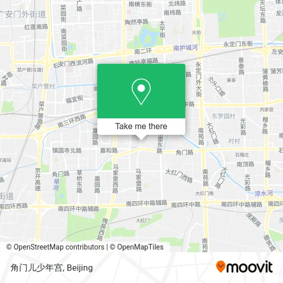角门儿少年宫 map