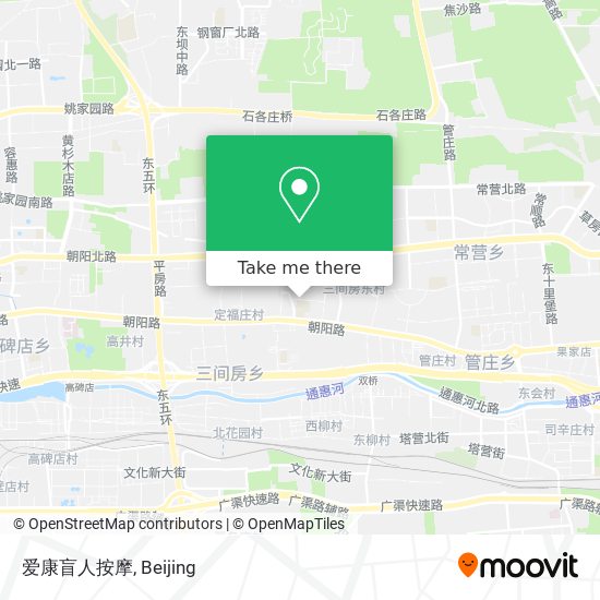 爱康盲人按摩 map