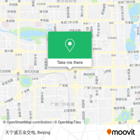 天宁盛五金交电 map