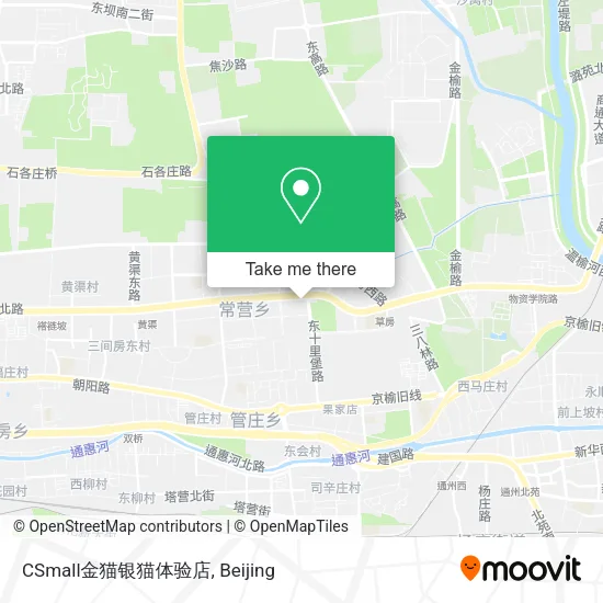 CSmall金猫银猫体验店 map