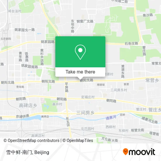 雪中鲜-南门 map