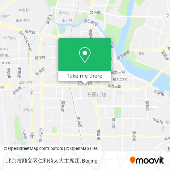 北京市顺义区仁和镇人大主席团 map