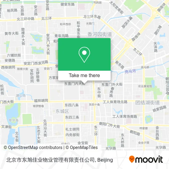 北京市东旭佳业物业管理有限责任公司 map