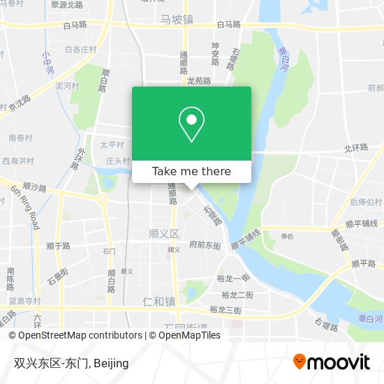 双兴东区-东门 map