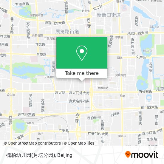 槐柏幼儿园(月坛分园) map