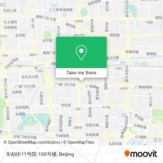 东柏街11号院-100号楼 map