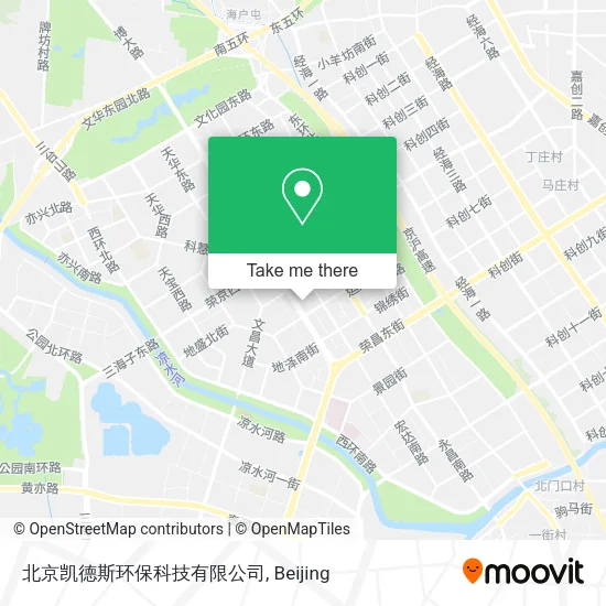 北京凯德斯环保科技有限公司 map