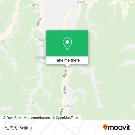 七道沟 map