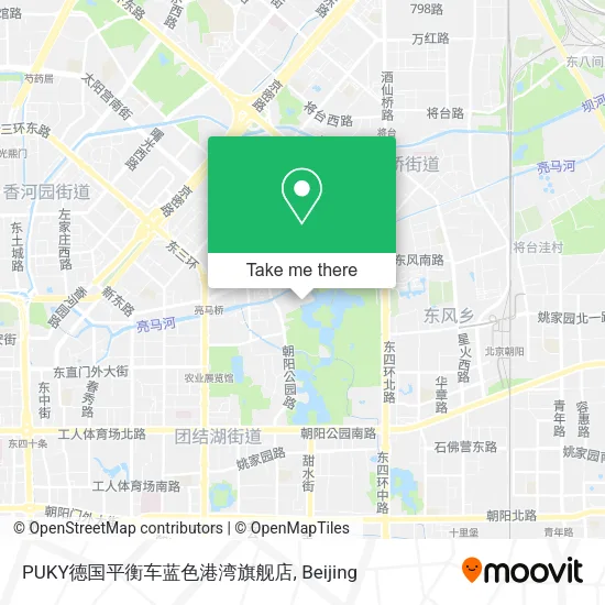 PUKY德国平衡车蓝色港湾旗舰店 map