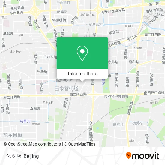 化皮店 map