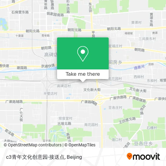 c3青年文化创意园-接送点 map