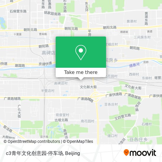 c3青年文化创意园-停车场 map