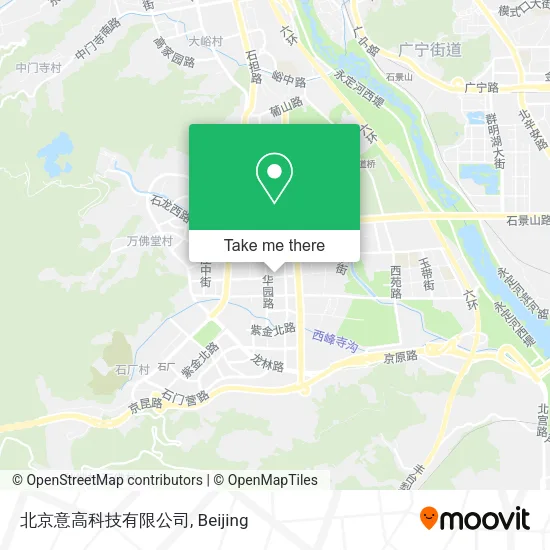 北京意高科技有限公司 map