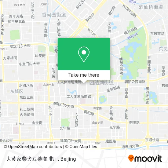 大黄家柴犬豆柴咖啡厅 map