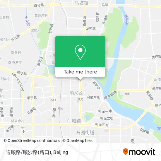 通顺路/顺沙路(路口) map