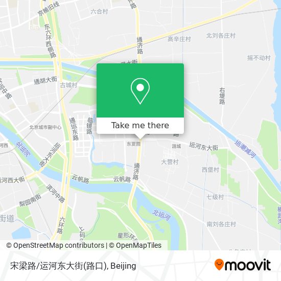 宋梁路/运河东大街(路口) map