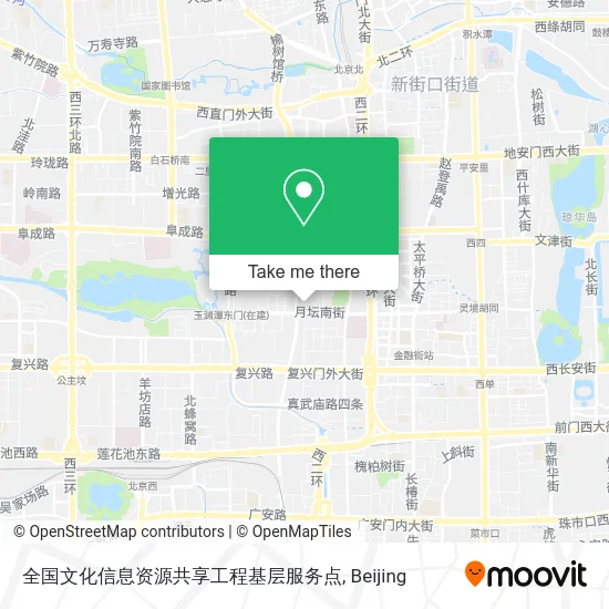 全国文化信息资源共享工程基层服务点 map