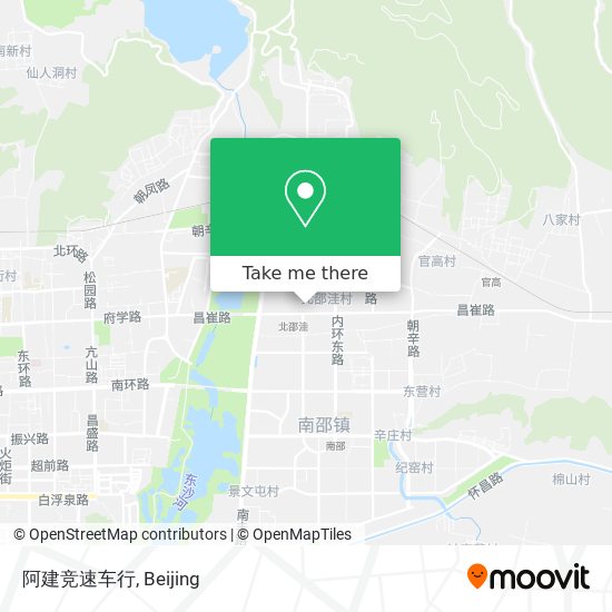 阿建竞速车行 map