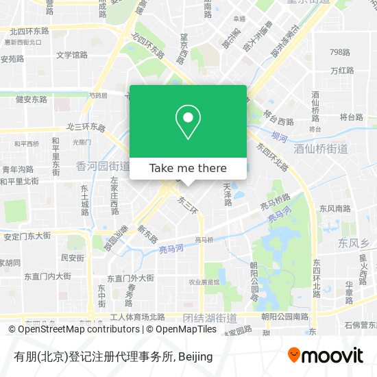 有朋(北京)登记注册代理事务所 map