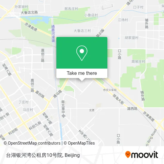 台湖银河湾公租房10号院 map