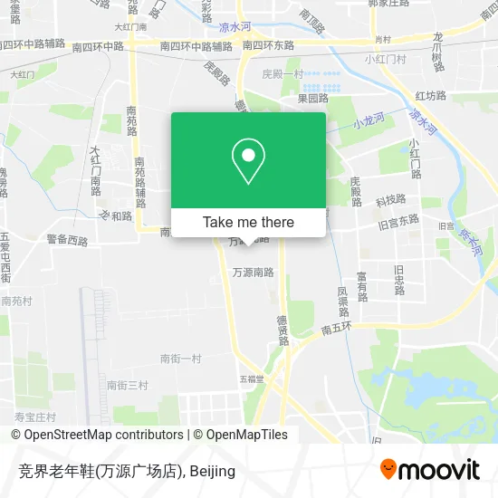 竞界老年鞋(万源广场店) map