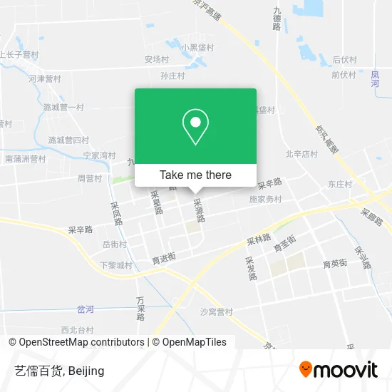 艺儒百货 map