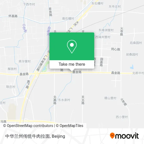 中华兰州传统牛肉拉面 map