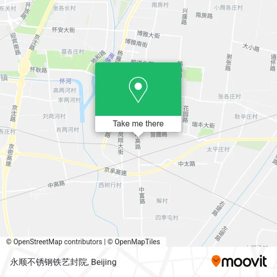 永顺不锈钢铁艺封院 map
