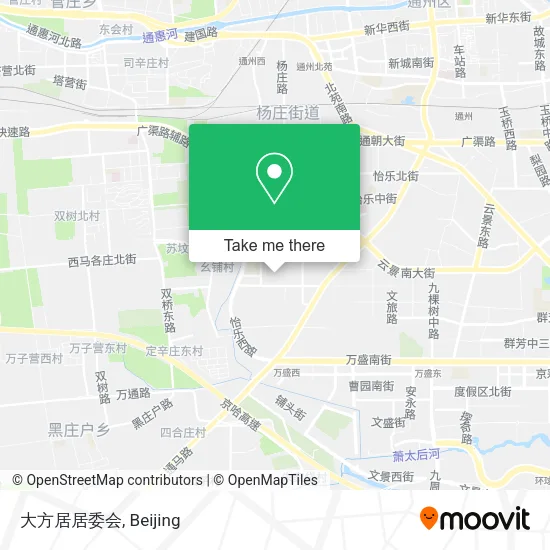 大方居居委会 map