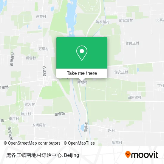 庞各庄镇南地村综治中心 map