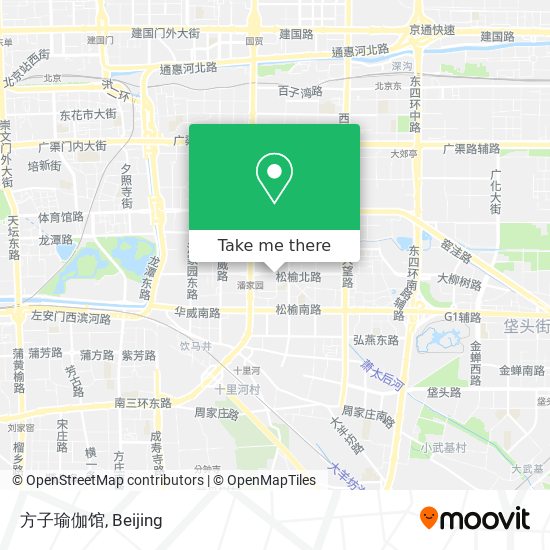 方子瑜伽馆 map