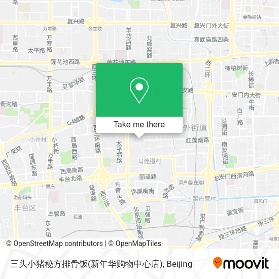 三头小猪秘方排骨饭(新年华购物中心店) map