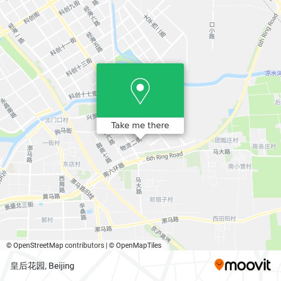 皇后花园 map
