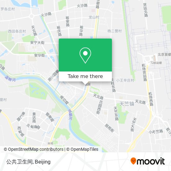 公共卫生间 map