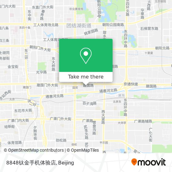 8848钛金手机体验店 map
