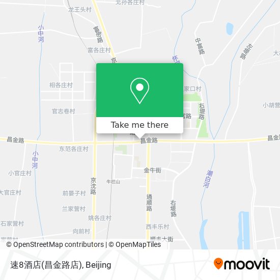 速8酒店(昌金路店) map