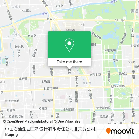 中国石油集团工程设计有限责任公司北京分公司 map