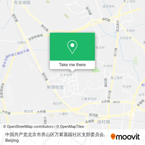 中国共产党北京市房山区万紫嘉园社区支部委员会 map