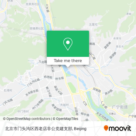 北京市门头沟区西老店非公党建支部 map