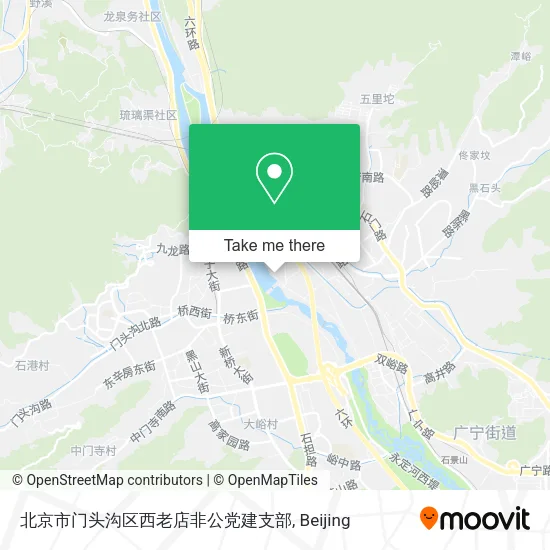 北京市门头沟区西老店非公党建支部 map