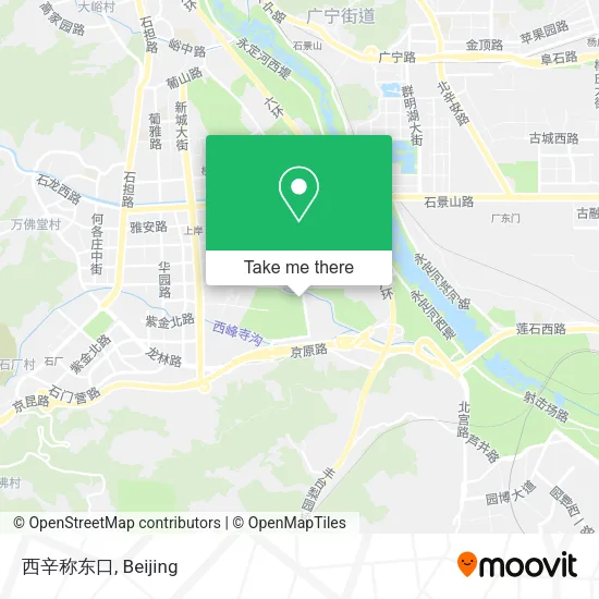 西辛称东口 map